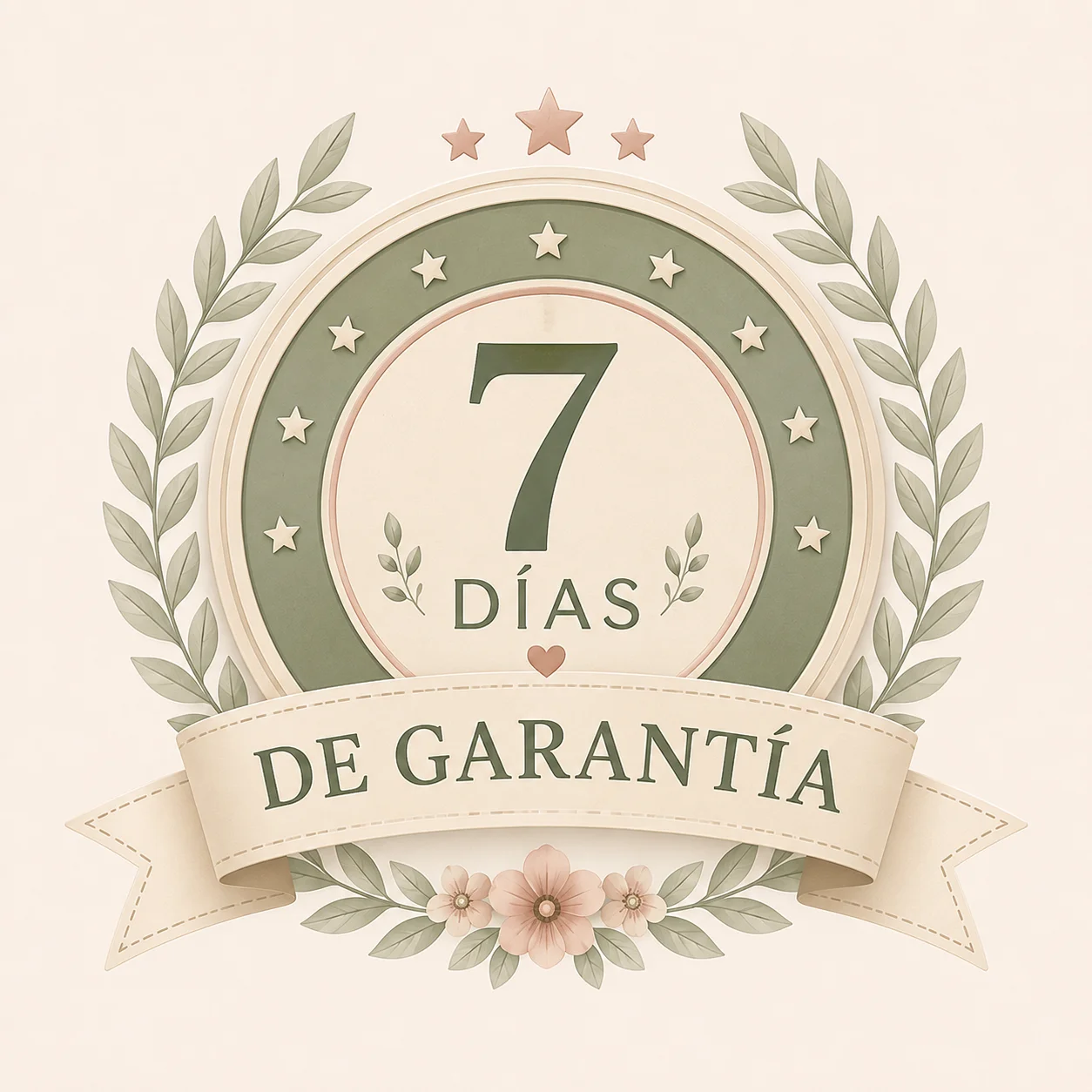 Garantía de 7 días de devolución